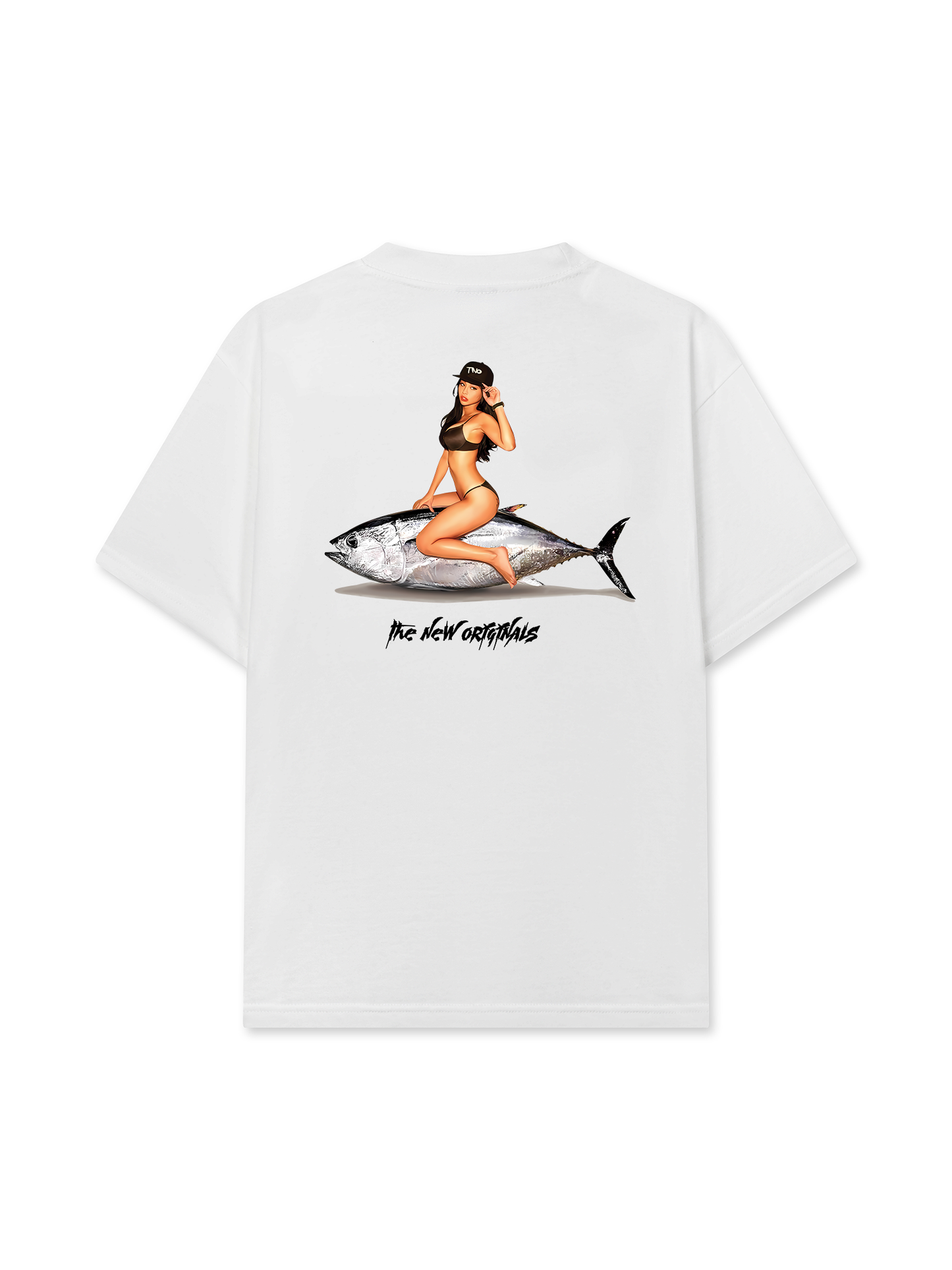 Áo Thun Relaxed Fit Ocean Vibes With Bikini Girl