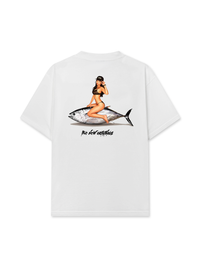 Áo Thun Relaxed Fit Ocean Vibes With Bikini Girl