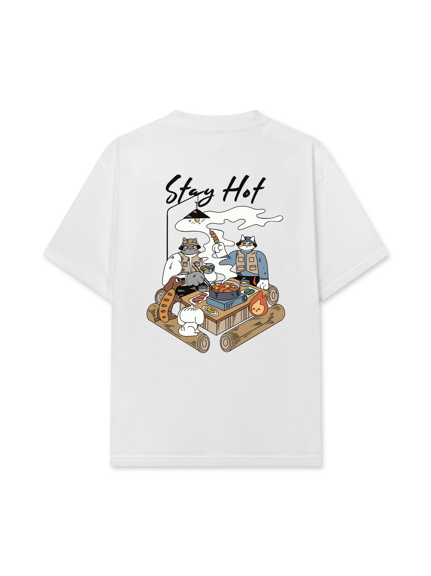 Áo Thun Relaxed Fit Stray Hot