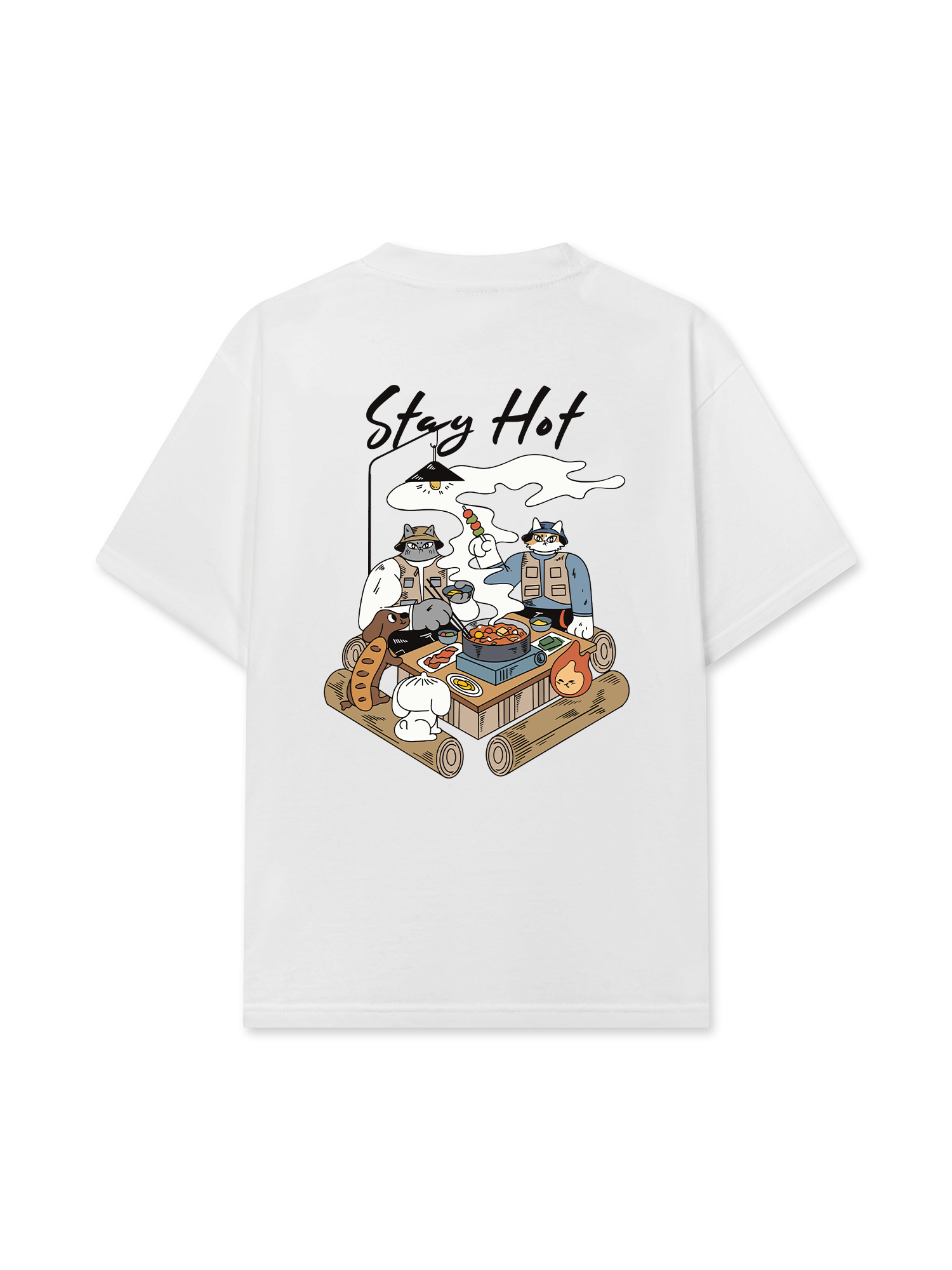 Áo Thun Relaxed Fit Stray Hot