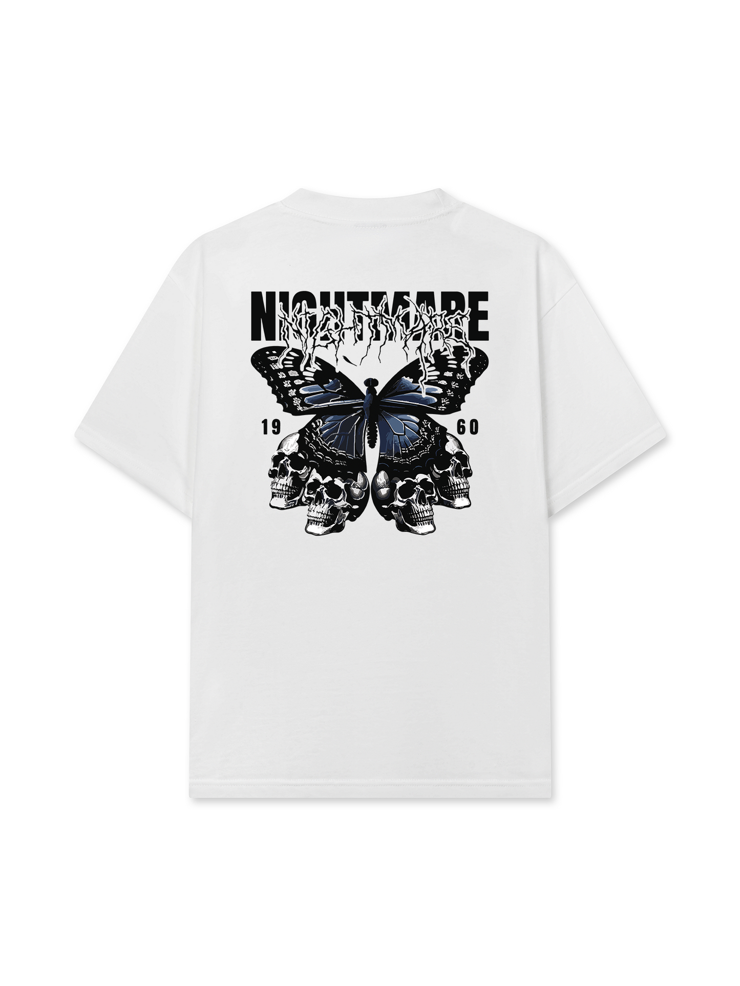 Áo Thun Relaxed Fit Butterfly Skull