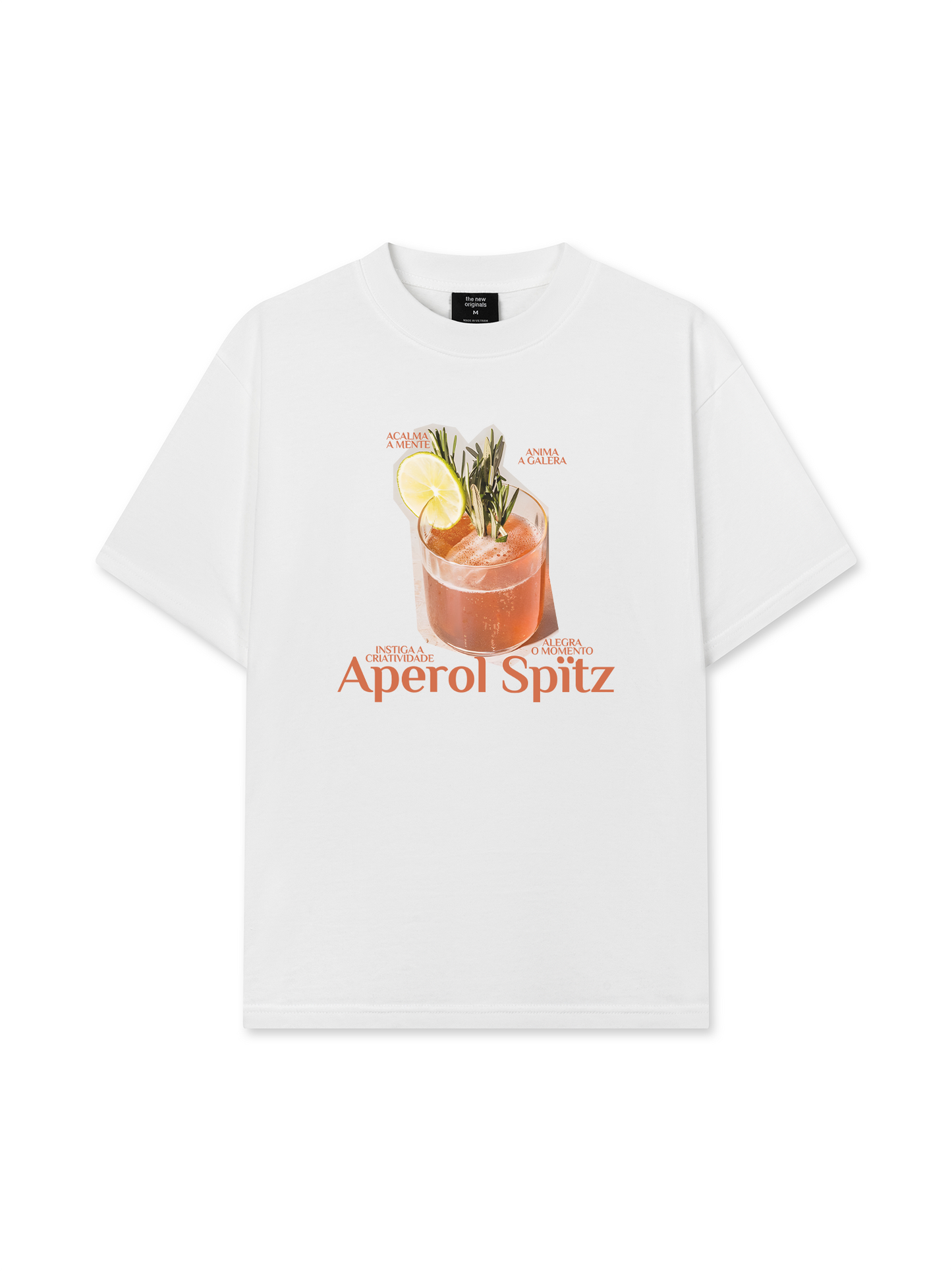 Áo Thun Relaxed Fit Fresh Aperol Spitz