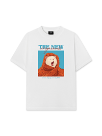 Áo Thun Relaxed Fit Sleepy Bloom Meow