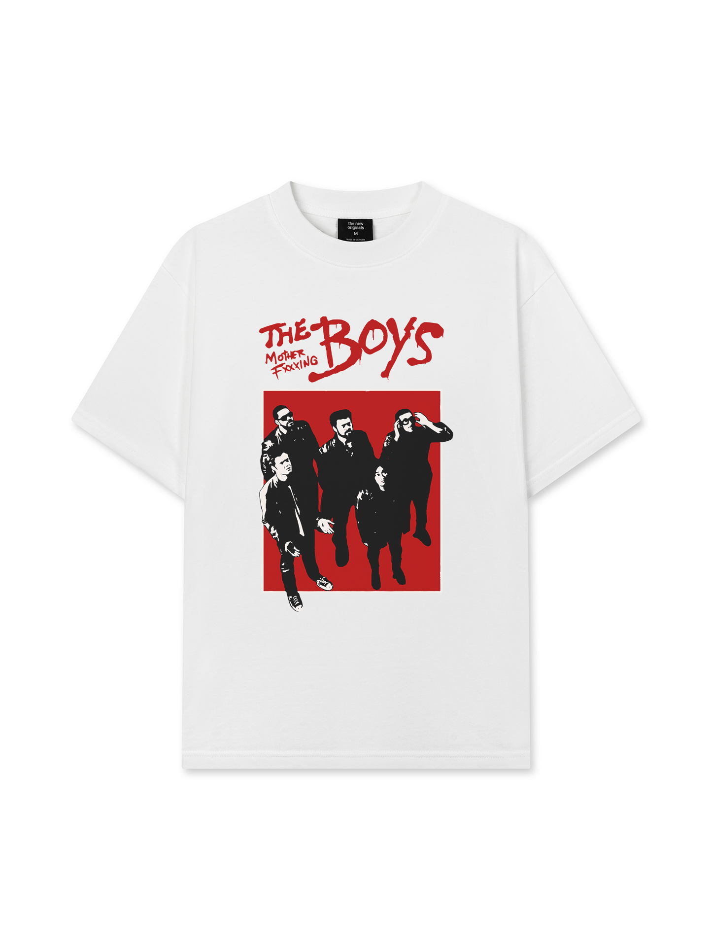 Áo Thun Relaxed Fit Movie The Boys Red Frame