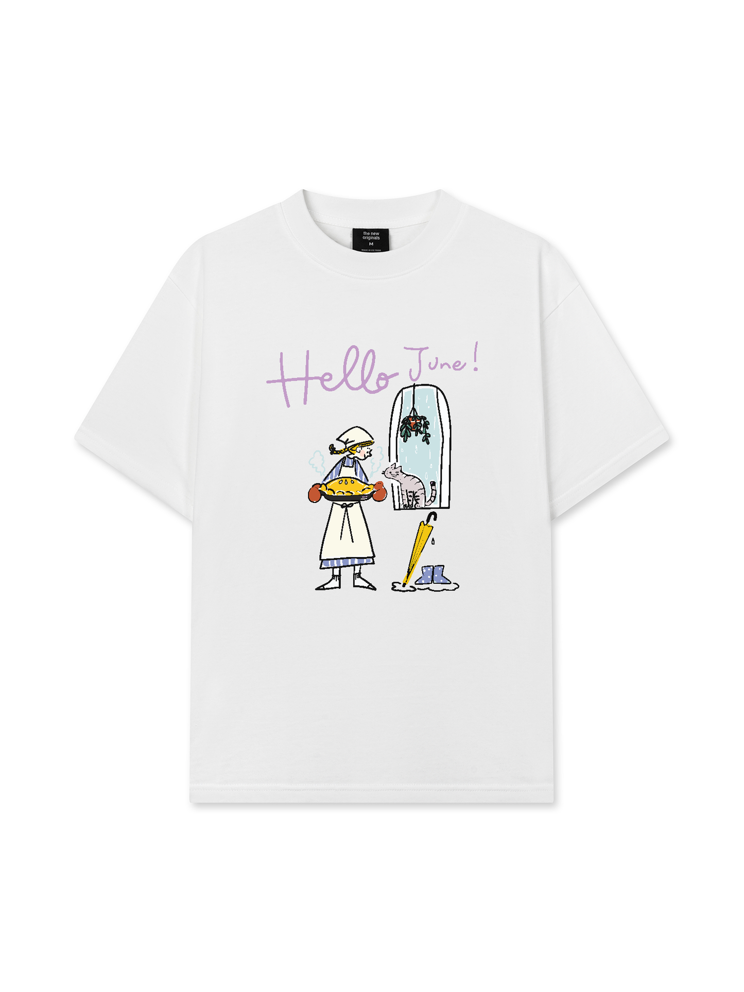 Áo Thun Relaxed Fit Hello June