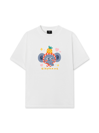 Áo Thun Relaxed Fit Pineapple Cutie Elephant