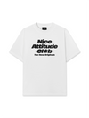 Áo Thun Relaxed Fit Life Vibe Nice Attitude