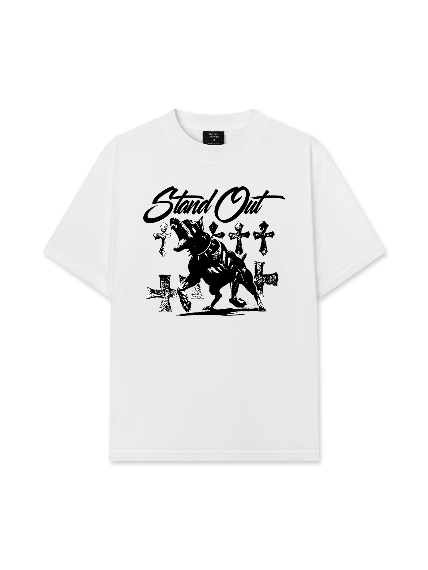 Áo Thun Relaxed Fit Animal Mood Stand Out