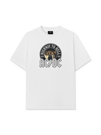 Áo Thun Relaxed Fit AC DC Highway To Hell