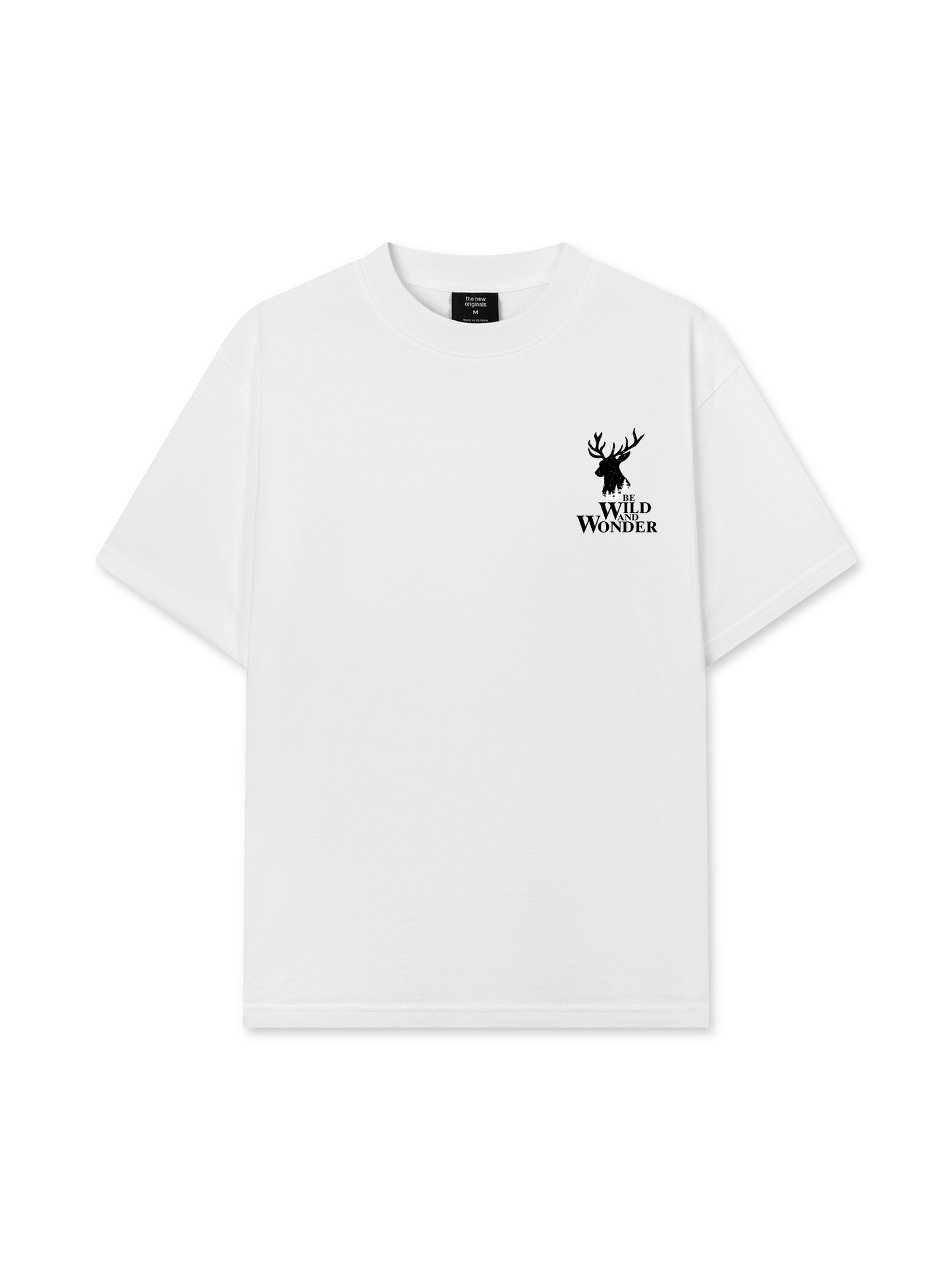 Áo Thun Relaxed Fit Deer Be Wild And Wonder