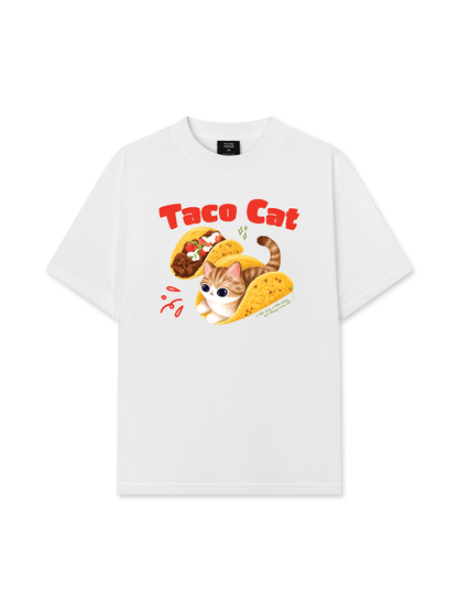 Áo Thun Relaxed Fit Taco Cat