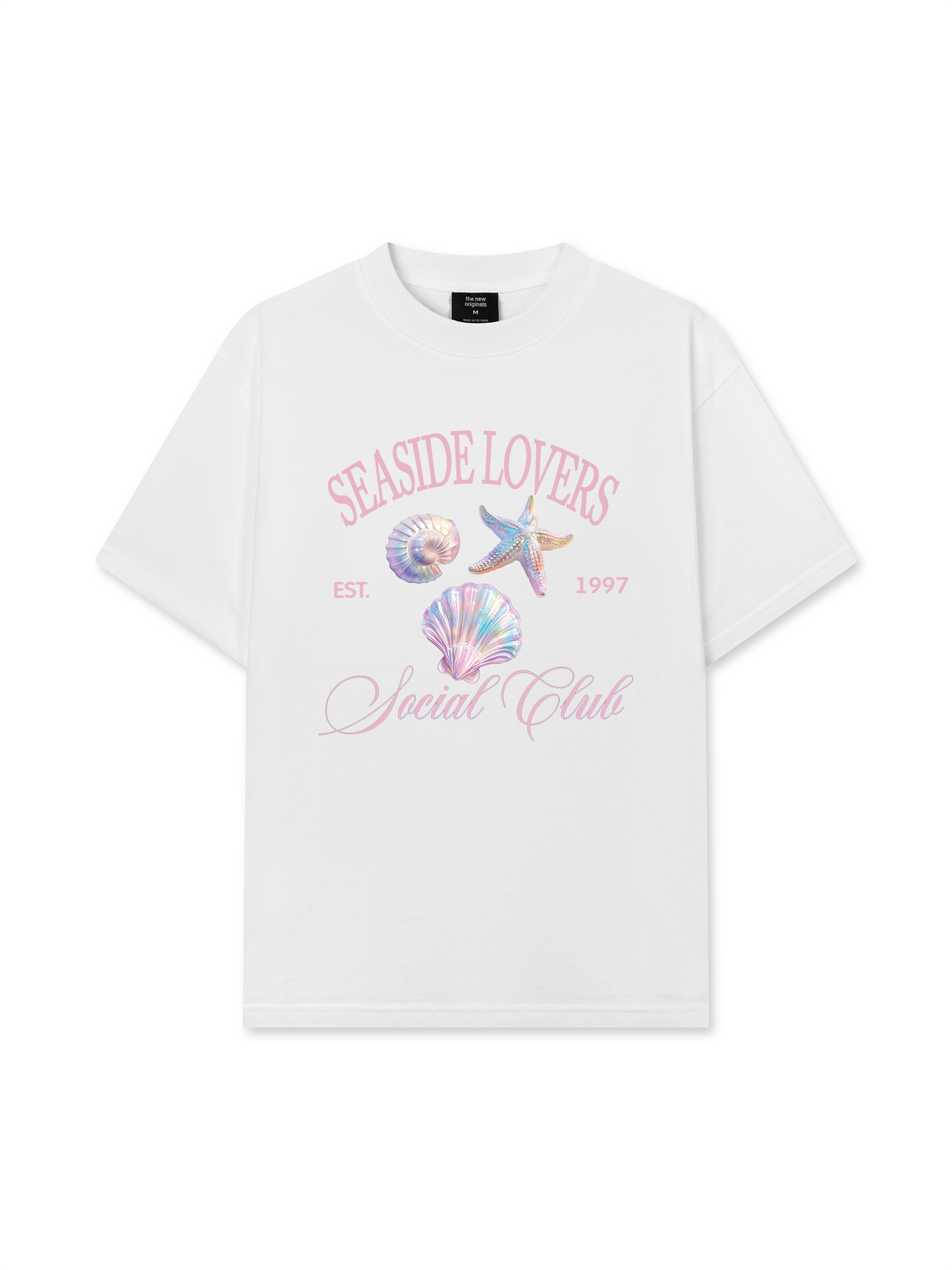 Áo Thun Relaxed Fit Ocean Hologram Seaside Lover
