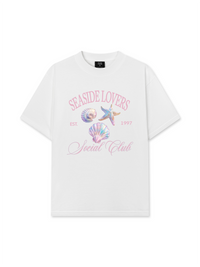 Áo Thun Relaxed Fit Ocean Hologram Seaside Lover