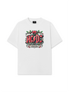 Áo Thun Relaxed Fit Music Rock AC DC Christmas Sign
