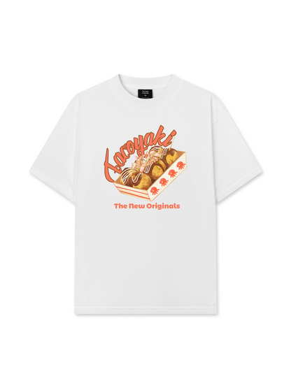 Áo Thun Relaxed Fit Foody Yummy Takoyaki