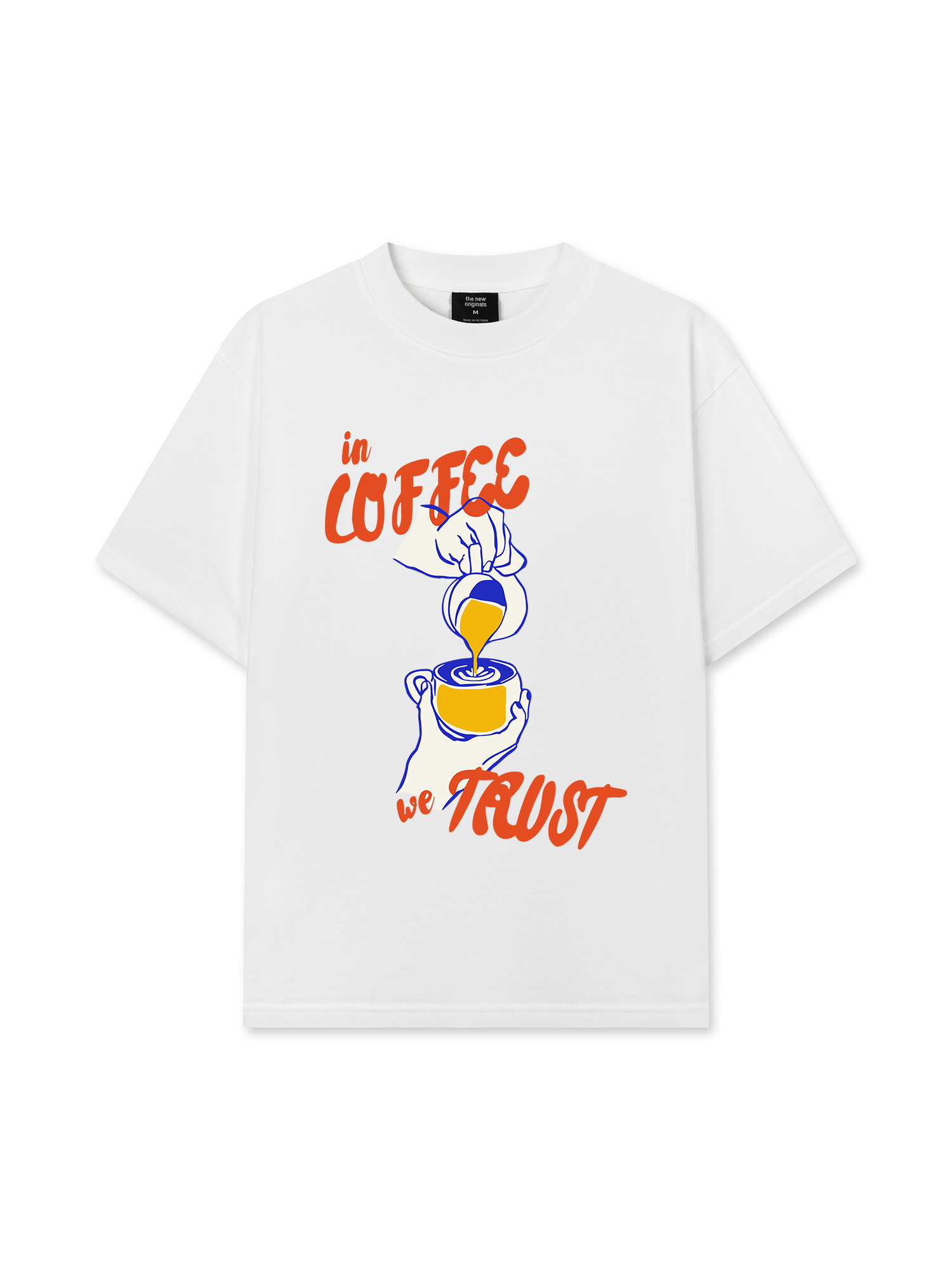 Áo Thun Relaxed Fit In Coffee We Trust
