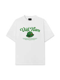 Áo Thun Relaxed Fit Mũ Cối Việt Nam