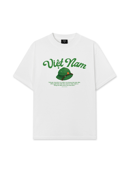 Áo Thun Relaxed Fit Mũ Cối Việt Nam