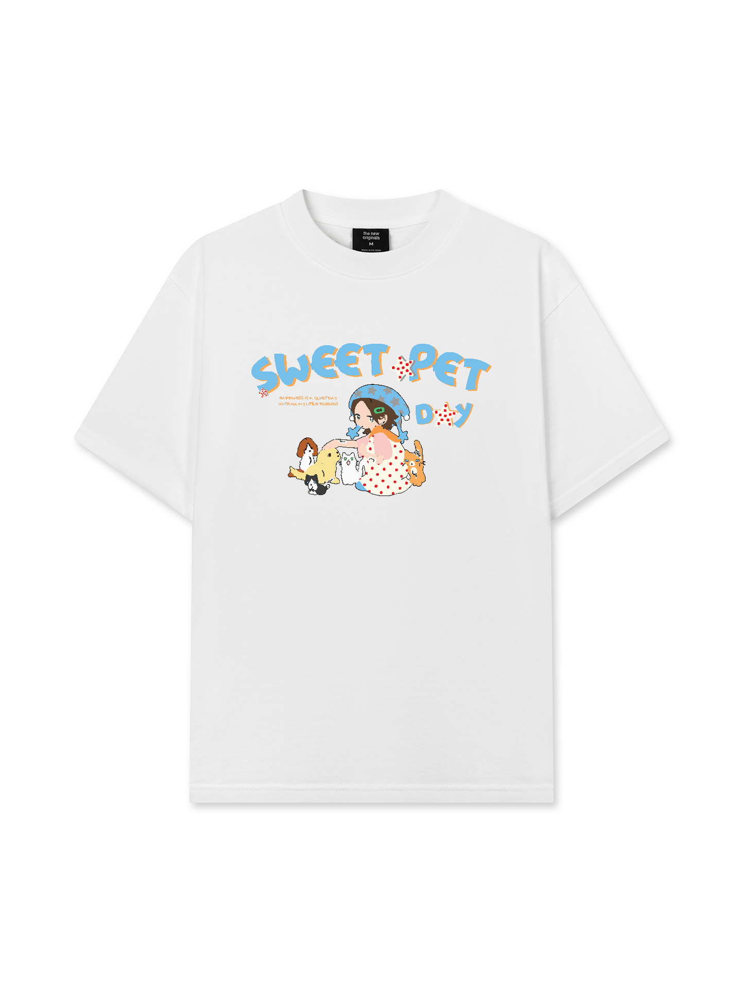 Áo Thun Relaxed Fit Sweet Pet Day