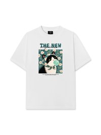 Áo Thun Relaxed Fit Daisy Mint Dream Meow