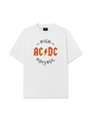 Áo Thun Relaxed Fit Music Rock AC DC High Voltage