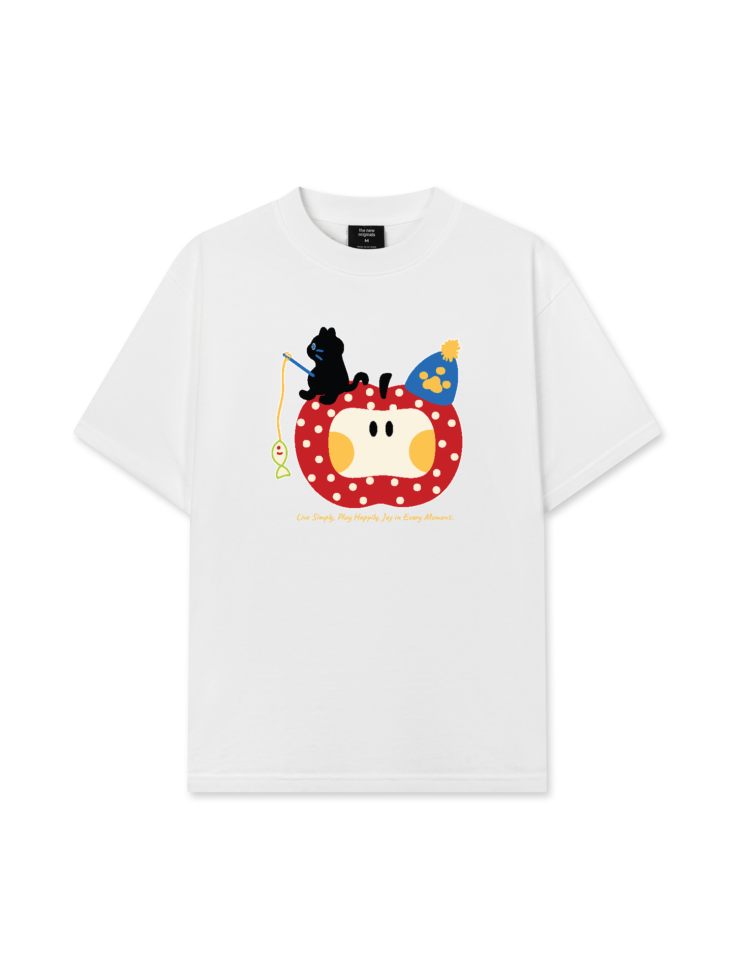 Áo Thun Relaxed Fit Le Petit Pêcheur Meow