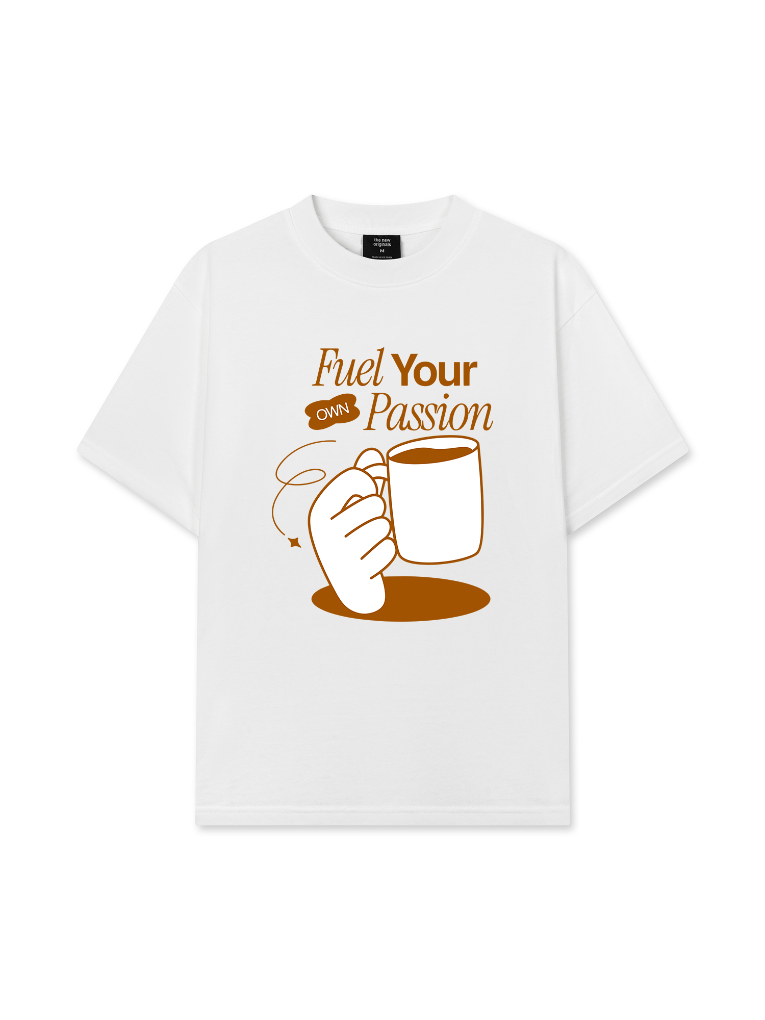 Áo Thun Relaxed Fit Fuel Your Own Passion