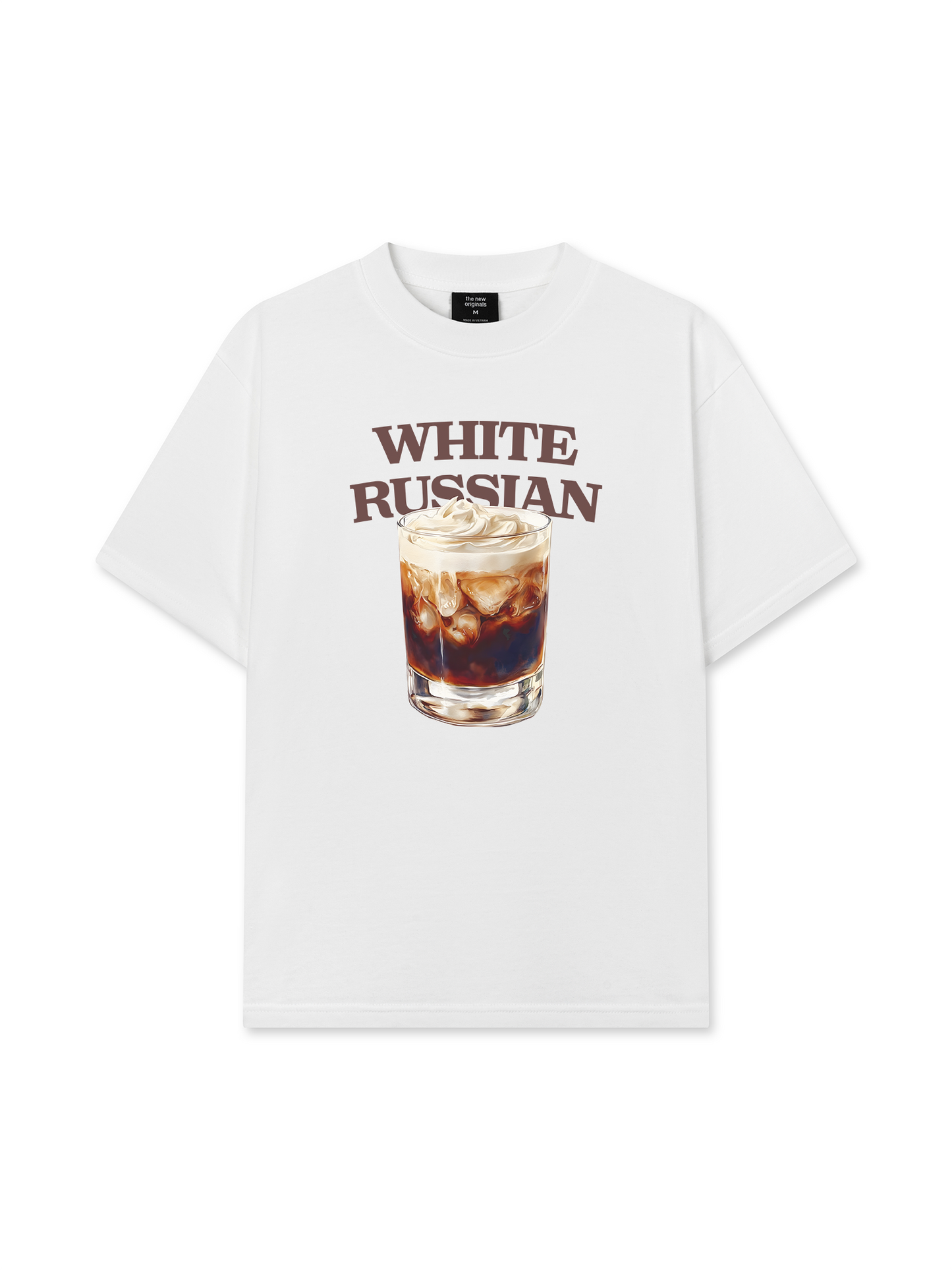 Áo Thun Relaxed Fit Fresh White Russian