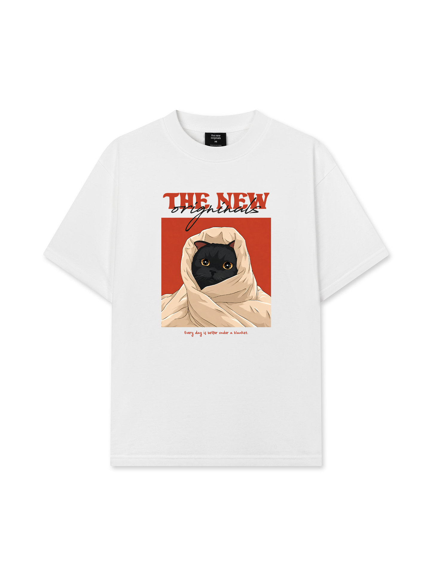 Áo Thun Relaxed Fit Soft Eclipse Meow