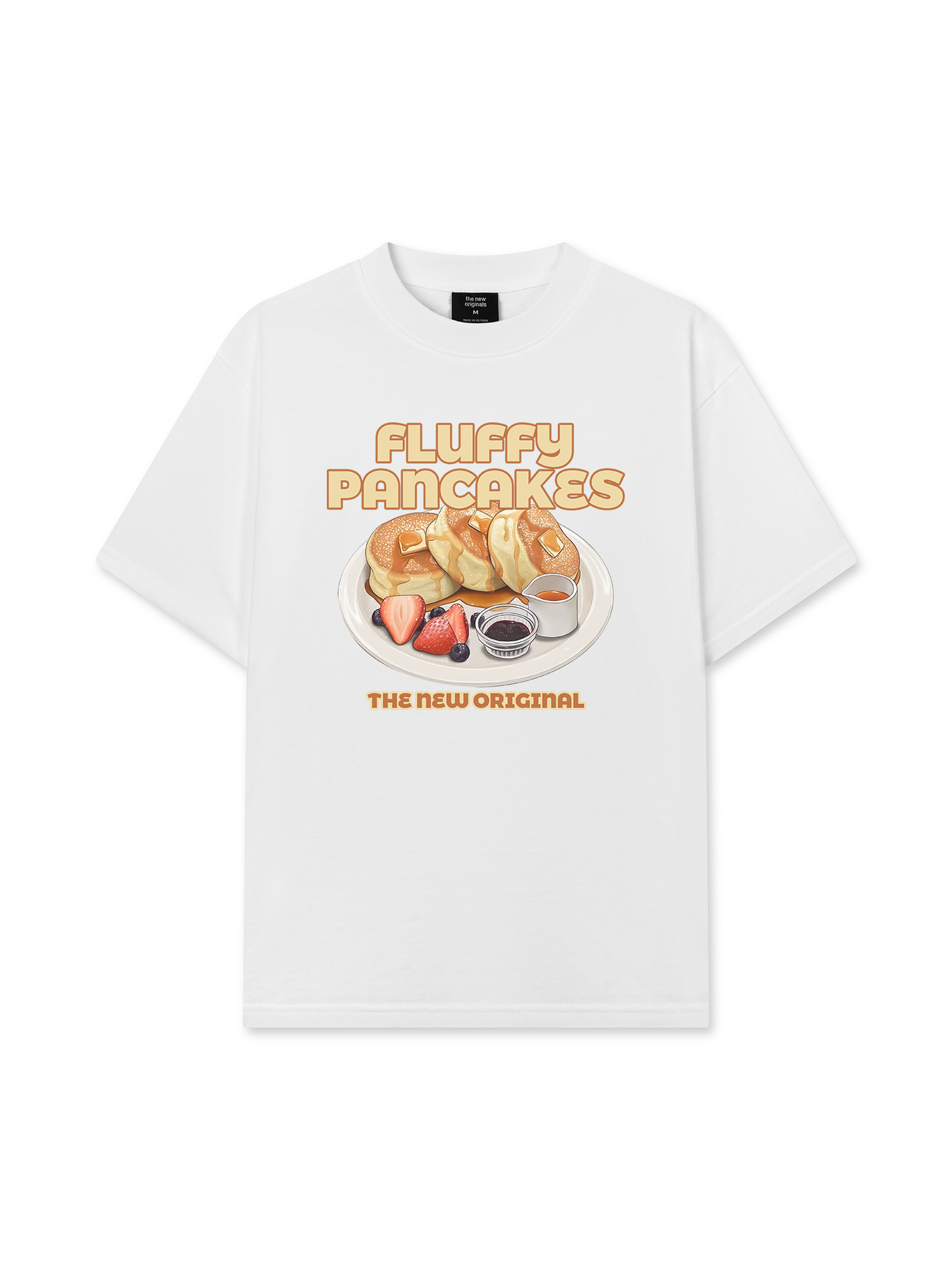 Áo Thun Relaxed Fit Foody Fluffy Pancakes