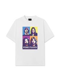 Áo Thun Relaxed Fit Pink Floyd Band Poster