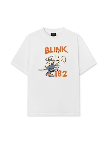 Áo Thun Relaxed Fit Blink 182 Bunny Logo