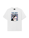 Áo Thun Relaxed Fit Pink Bubble Meow