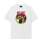 Áo Thun Relaxed Fit AC DC High Way To Hell Flame