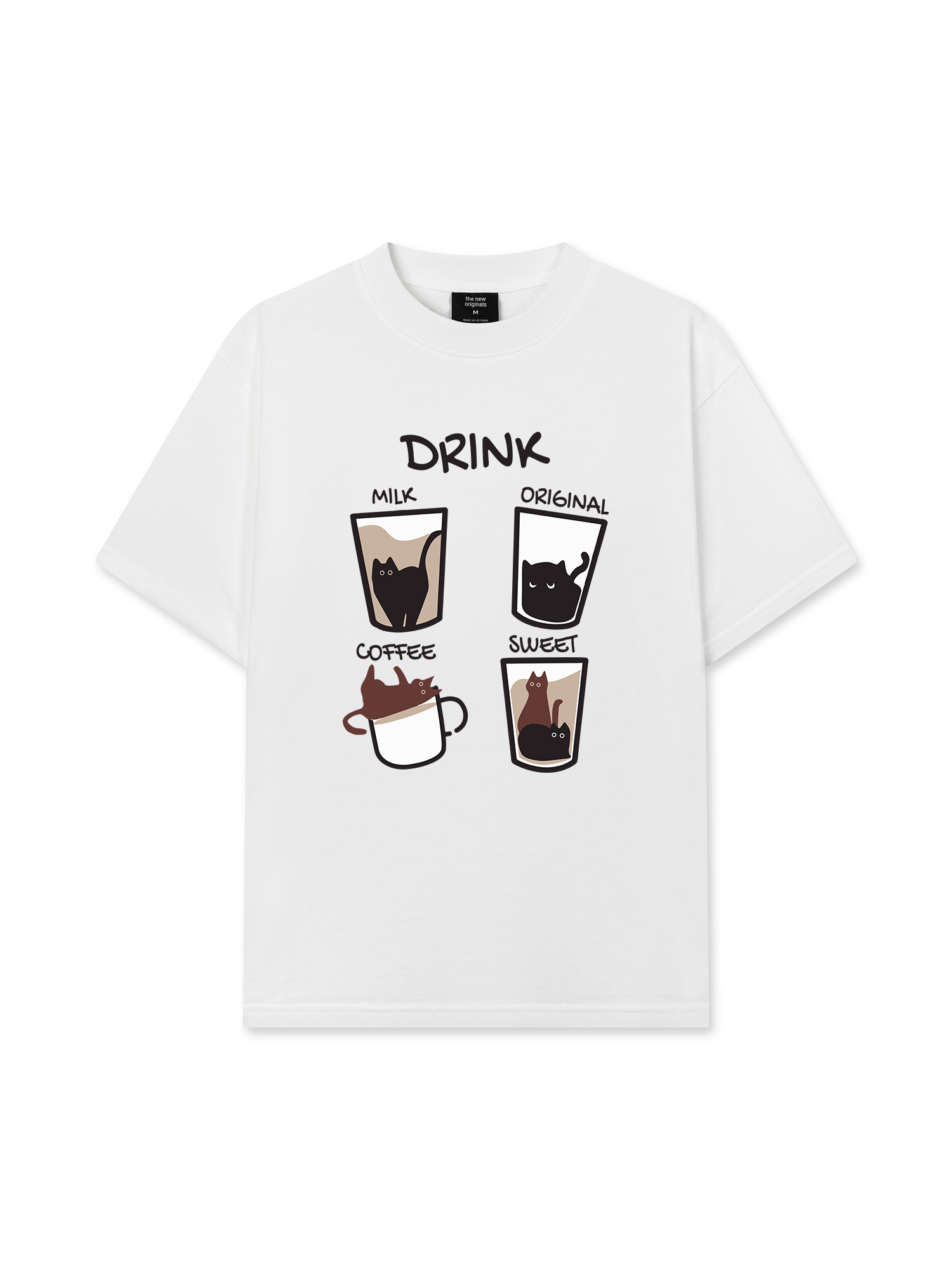 Áo Thun Relaxed Fit Original Milk