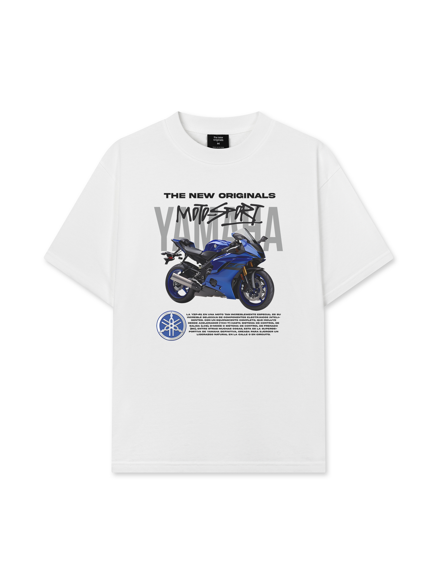 Áo Thun Relaxed Fit Motor Sport Yamaha YZF-R1