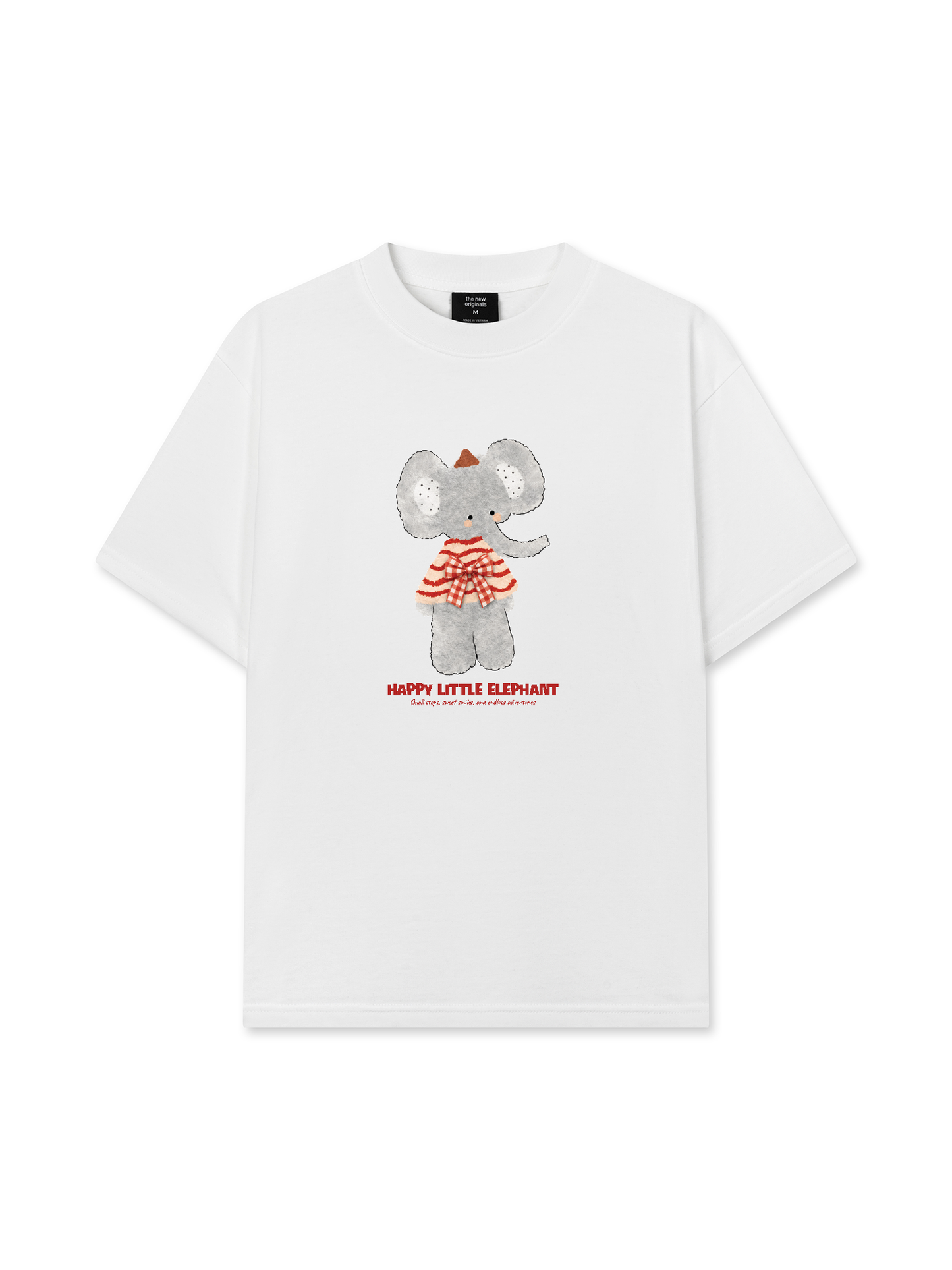 Áo Thun Relaxed Fit The Little Bow Elephant