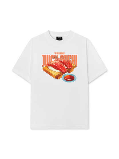 Áo Thun Relaxed Fit Foody Juicy Sushi