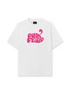 Áo Thun Relaxed Fit Pink Floyd Logo Pink