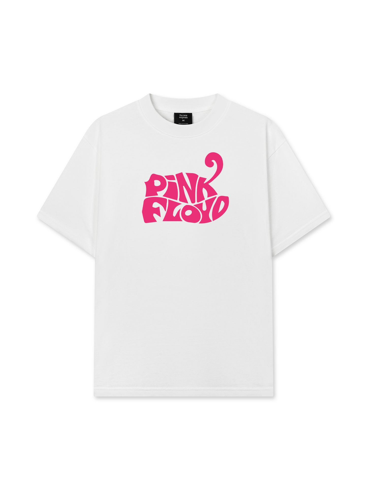 Áo Thun Relaxed Fit Pink Floyd Logo Pink
