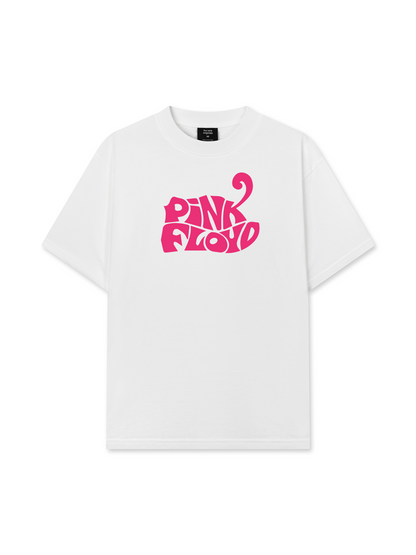 Áo Thun Relaxed Fit Pink Floyd Logo Pink