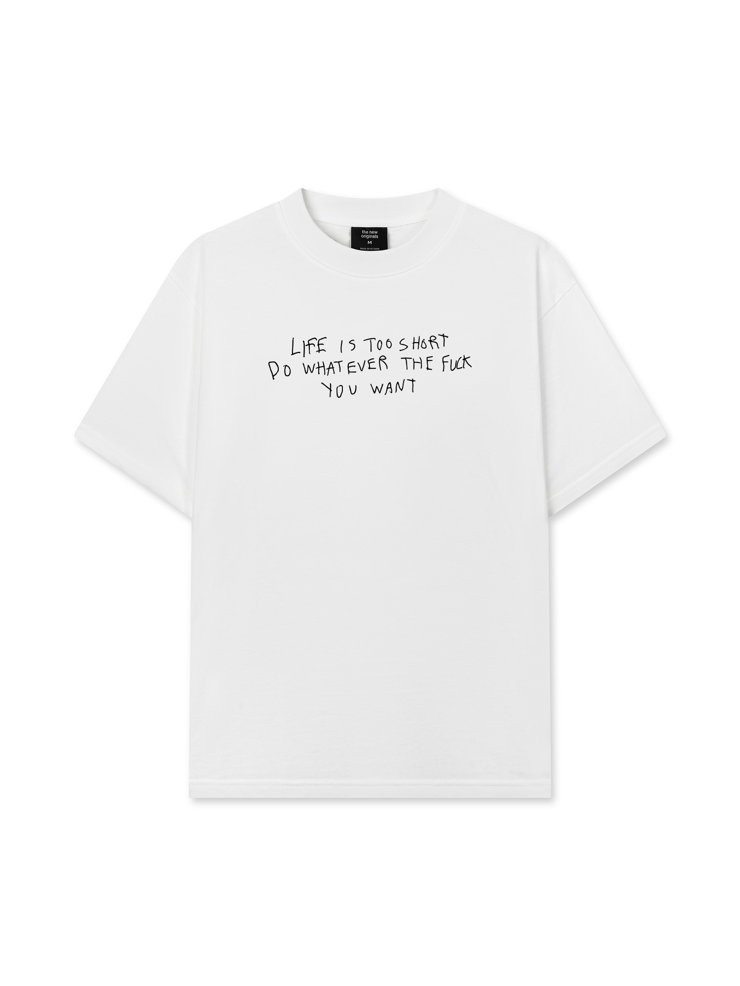 Áo Thun Relaxed Fit Life Is Too Short