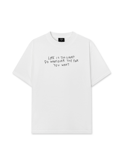 Áo Thun Relaxed Fit Life Is Too Short