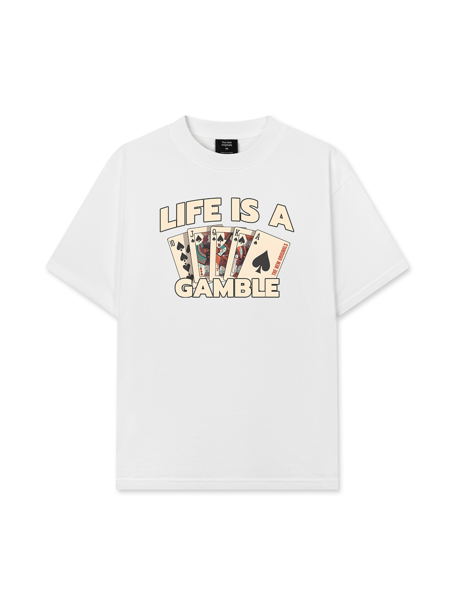 Áo Thun Relaxed Fit Lucky Life Is A Gamble