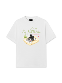 Áo Thun Relaxed Fit Do Not Wake Meow