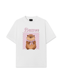 Áo Thun Relaxed Fit Animal Mood Sweet Beaver
