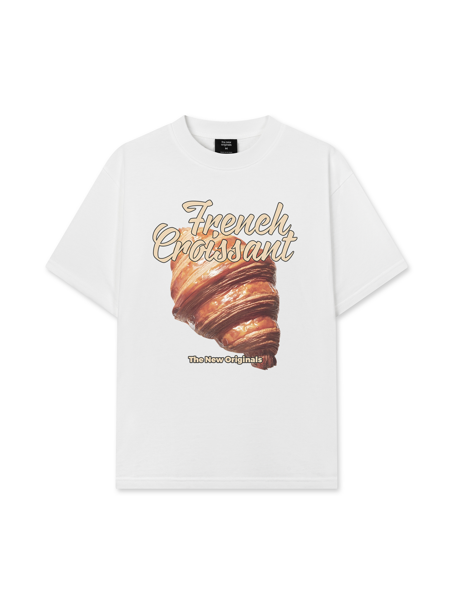 Áo Thun Relaxed Fit Foody French Croissant