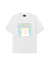 Áo Thun Relaxed Fit A Tiny Bloom Of Happiness Meow