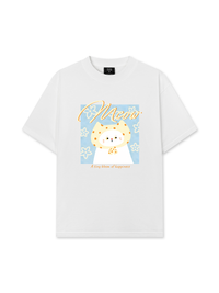 Áo Thun Relaxed Fit A Tiny Bloom Of Happiness Meow