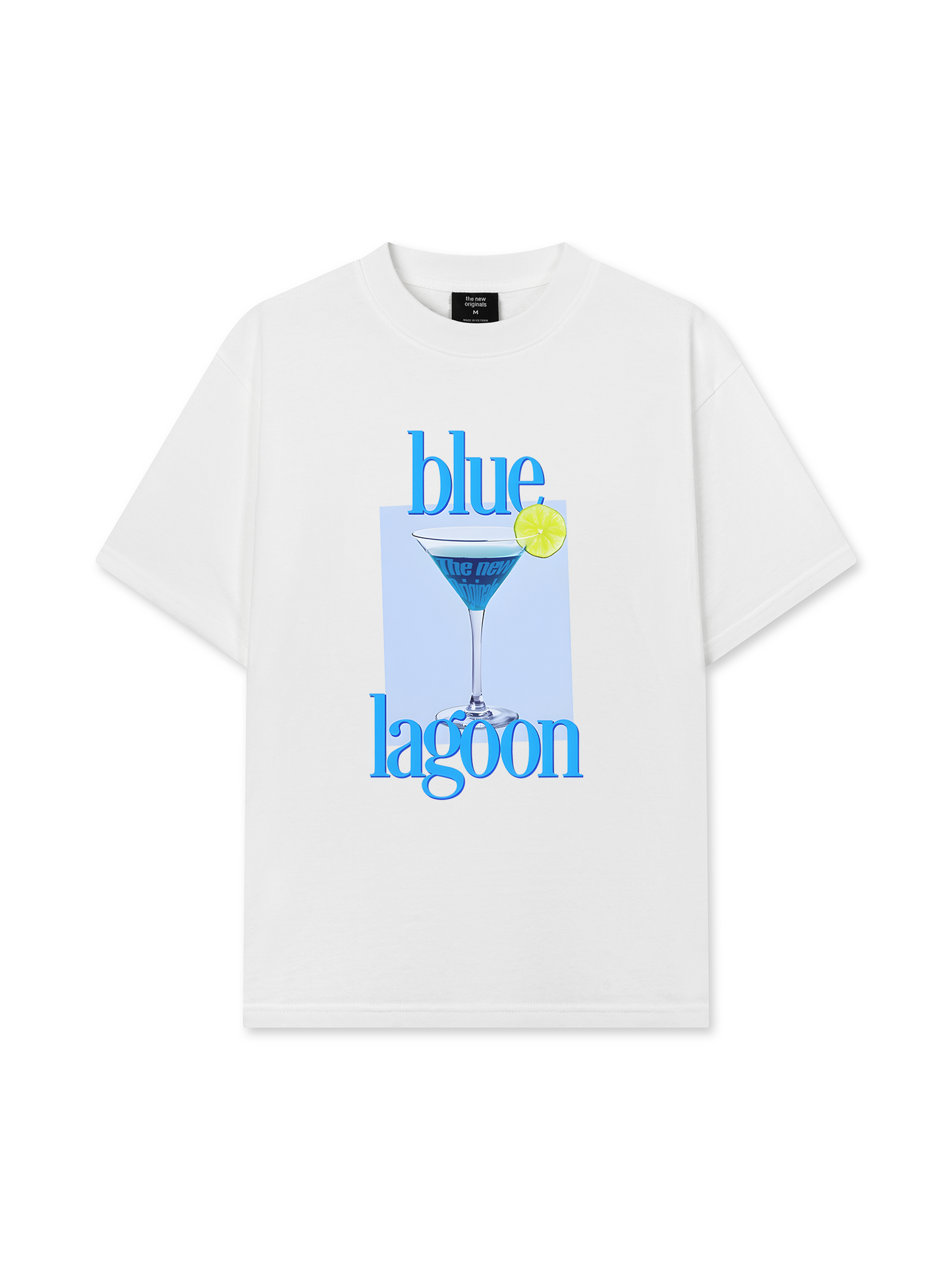 Áo Thun Relaxed Fit Fresh Blue Lagoon